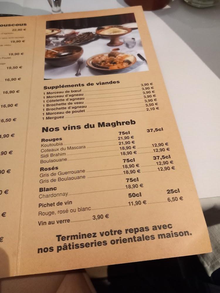 Le Soleil de Kabylie - Menu Image 2